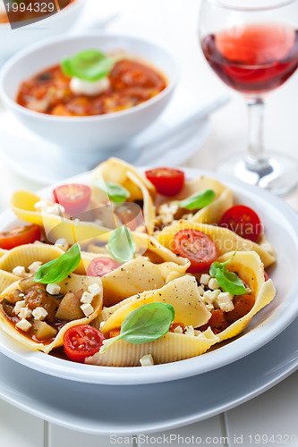 Image of Pasta with vegetable stew
