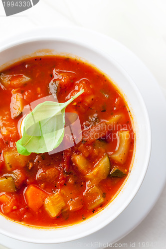 Image of Minestrone soup