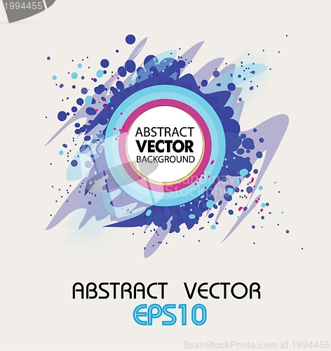 Image of Abstract vector background with place for your text