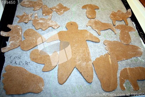 Image of Christmas gingersnaps