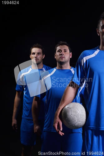 Image of soccer players team