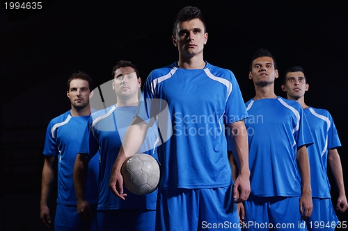 Image of soccer players team
