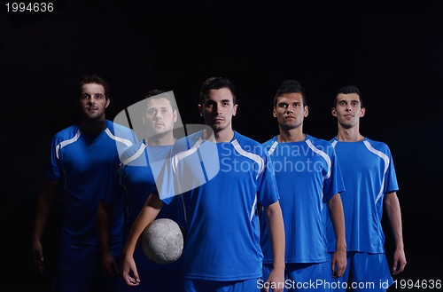 Image of soccer players team