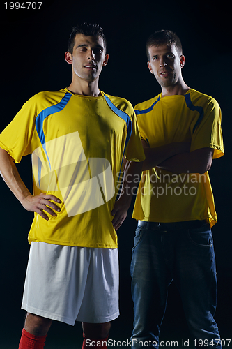 Image of soccer players team