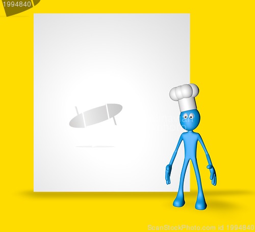 Image of menu card