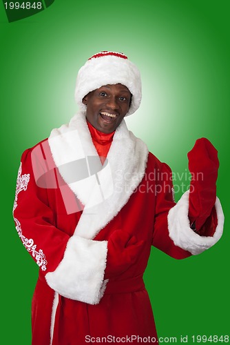 Image of black santa
