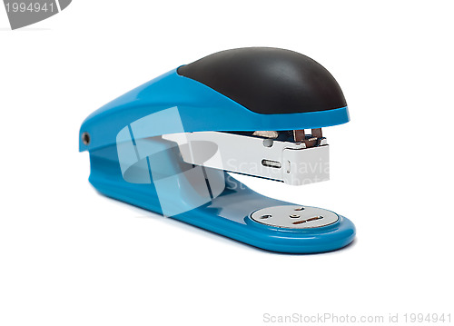 Image of blue stapler
