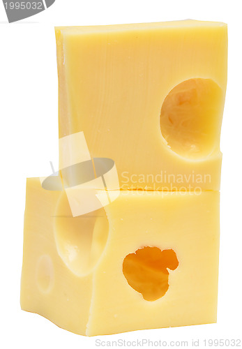 Image of cheese cubes