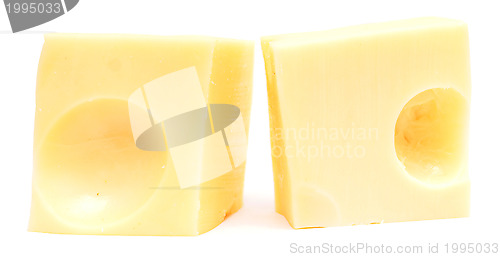 Image of cheese cubes
