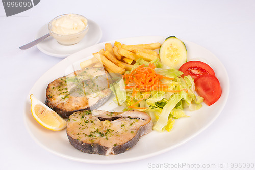 Image of Portion of hake