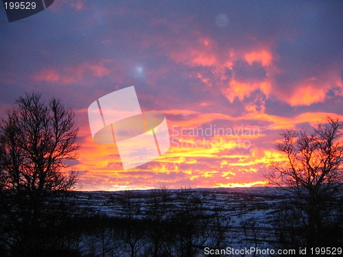 Image of Sunrise in the mountain