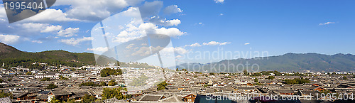 Image of Lijiang old town in the morning, the UNESCO world heritage in Yu