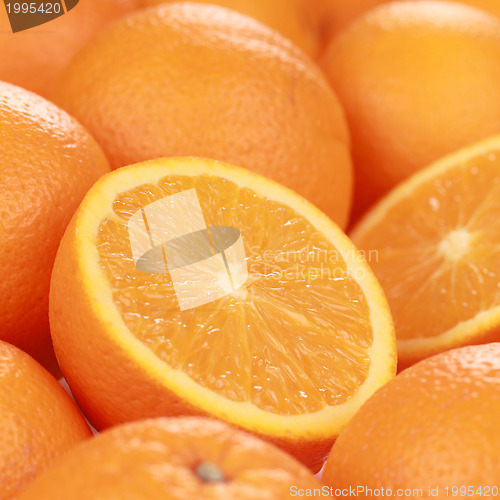 Image of Ripe oranges