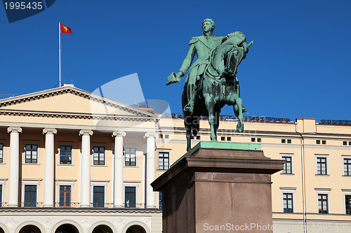 Image of The Royal Palace in Oslo, Norway