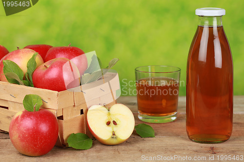 Image of Fresh apple juice