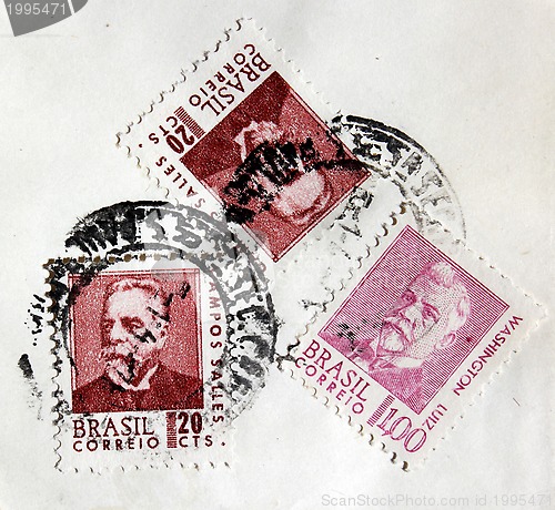 Image of Three Brazil Stamps