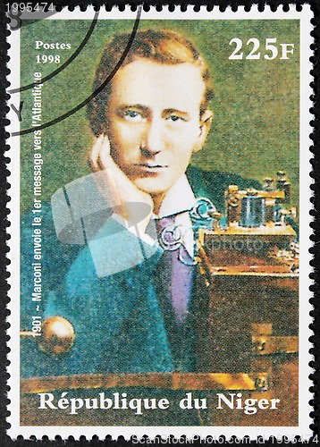 Image of Marconi - Niger Stamp