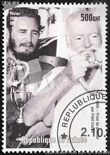 Image of Fidel Castro - Guinea Stamp