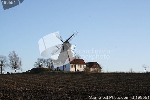 Image of Beautiful windmill in Sweden