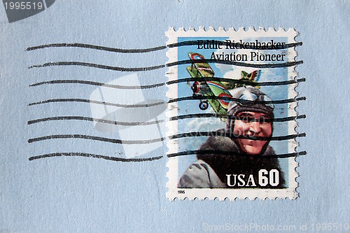 Image of Eddie Rickenbacker Stamp