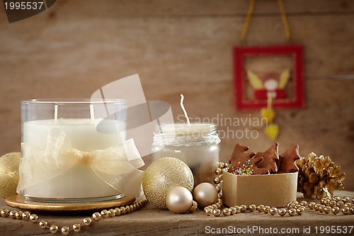 Image of christmas decorations
