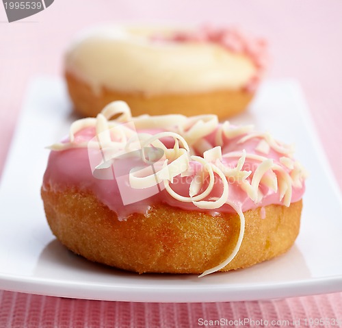 Image of baked donuts