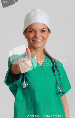 Image of Young Woman Doctor