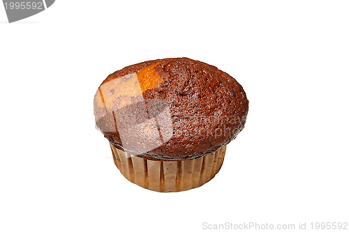 Image of isolated muffin