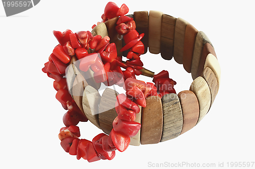 Image of vintage bracelet isolated on white