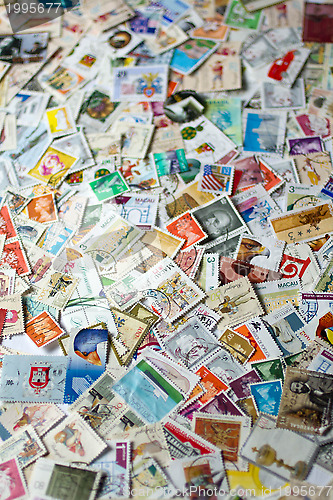 Image of Images of various postal stamps