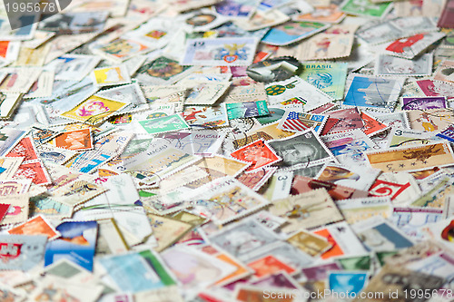 Image of Images of various postal stamps