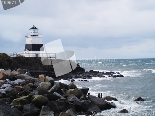 Image of Lighthouse during the winter season