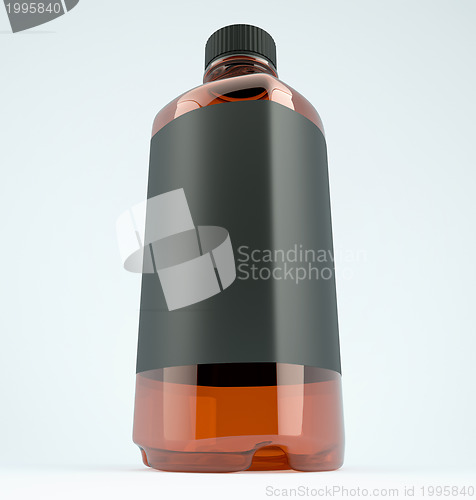 Image of Bottle for chemicals or fluid: Wide angle shot
