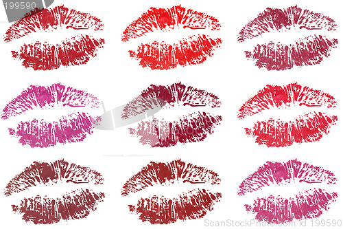 Image of Nine lips