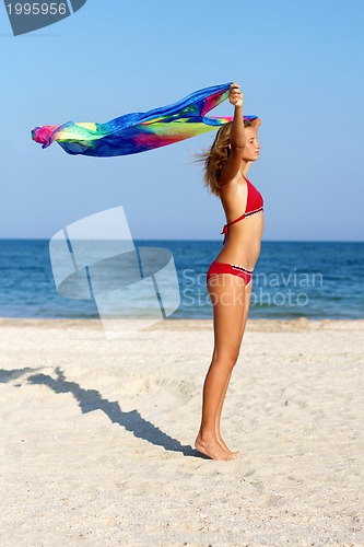 Image of Dreamy teen girl