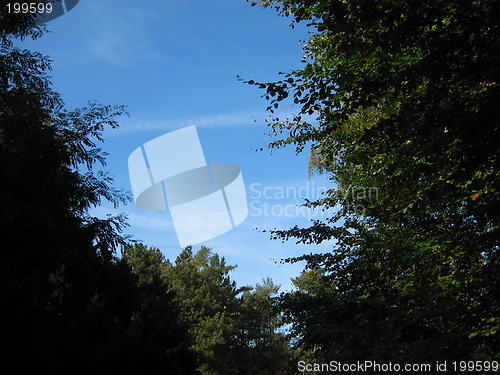 Image of blue sky