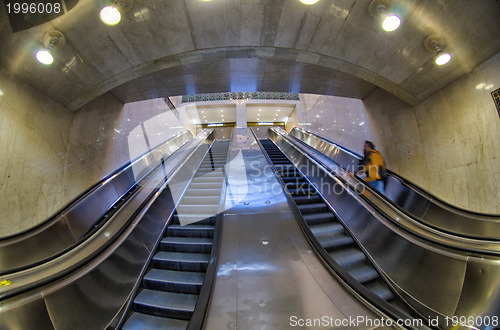 Image of Escalators in Grand Central - New York