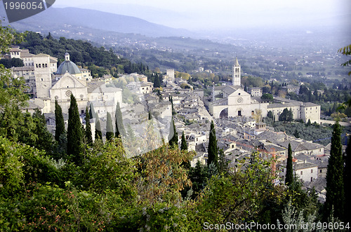 Image of Architectural Detail of Assisi in Umbria