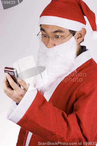 Image of Asian Santa Claus