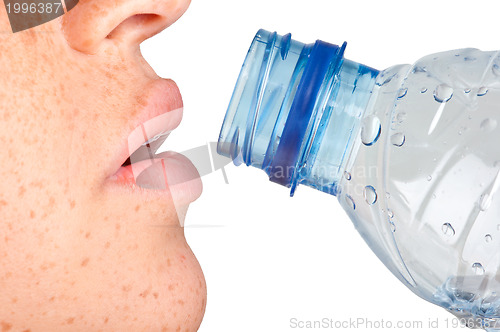 Image of Woman Drinking Water