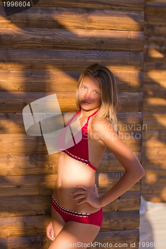 Image of Portrait of a attractive teen girl