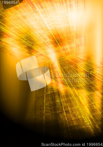 Image of Hi-tech bright background