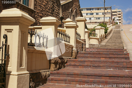 Image of The long steep steps