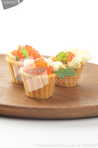 Image of Red Caviar in Tartlets