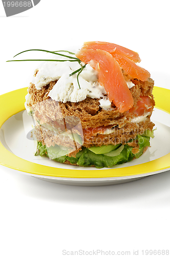 Image of Sandwich with Salmon