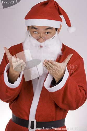 Image of Asian Santa Claus