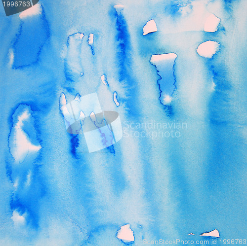 Image of Abstract watercolor background on paper texture