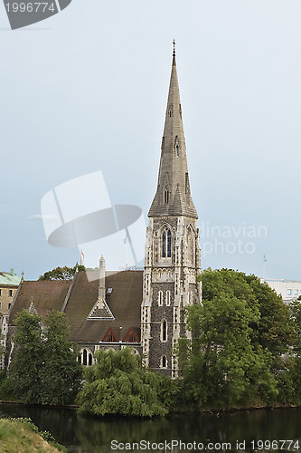 Image of St Alban's Anglican church in Copengagen
