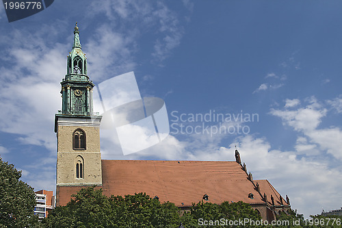 Image of St Mary church in Berlin