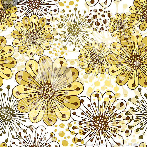 Image of Seamless floral pattern